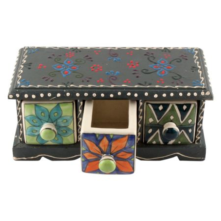 Spice Box-1443 Masala Rack Container Gift Item